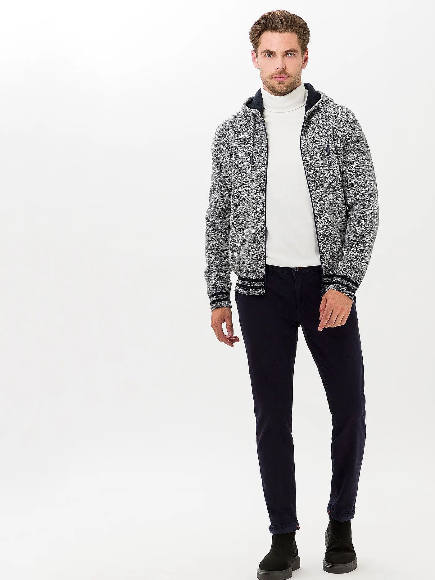 BRAX | Chino Slim Fit SILVIO | dunkelblau